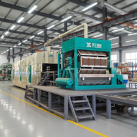 Machine de production de plateaux à œufs multicouches