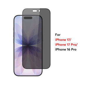 Verre trempé anti-rayures à <span class=keywords><strong>couverture</strong></span> complète pour iPhone 17 Protecteur d'écran de confidentialité - Product Image 3