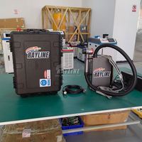 Máquina de eliminación de limpieza de óxido láser Rayline de 50W 100W 200W 500W 1000W para óxido de metal