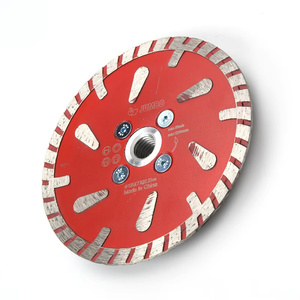 شفرة منشار ماسية توربو عالية الجودة مقاس 4.5 بوصة و5 بوصة و7 بوصة مع حافة لقطع الرخام والخرسانة والطوب - Product Image 1