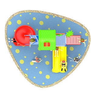 Qiangniao Safety - Equipo de Entretenimiento al Aire Libre Personalizado en Color y Tamaño para Niños de 3 a 12 Años, Atracciones para Parques de Diversiones - Product Image 3