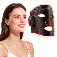 Masque facial coréen à la lumière rouge, thérapie laser pour le soin de la peau, masque de beauté personnalisé à la lumière LED