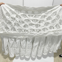 Sac filtrant pour pulvérisateur à lit fluidisé, anti-poussière, de qualité alimentaire FDA, rayé, antistatique, pour usine GMP, pour le traitement des couches filtrantes