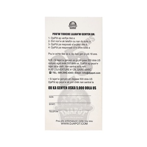 Impresión Rápida, Entrega Inmediata, Tarjeta de Lotería Personalizada con Diseño Rojo y Negro, Tema de Números Ganadores, Boletos de Lotería para Rascar - Product Image 5