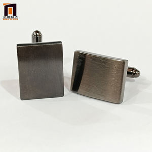 Fournisseur personnalisé <span class=keywords><strong>prix</strong></span> d'usine boutons de manchette personnalisés boutons de manchette pour hommes boutons de manchette gravés personnalisés de luxe - Product Image 3