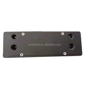 Pièces automobiles OEM 971807287DFFF, cadre de plaque d'immatriculation de pare-chocs avant pour <span class=keywords><strong>Porsche</strong></span> Panamera <span class=keywords><strong>2017</strong></span> - Product Image 1