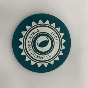 Posavasos de Silicona Personalizados con Forma Divertida, Impresión a Todo Color para Vasos, PVC Suave - Product Image 2