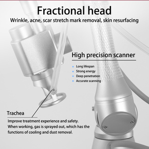 Chuyên nghiệp mới nhất fractional CO2 máy <span class=keywords><strong>laser</strong></span> da tái tạo bề mặt và tàn nhang nhăn vết sẹo loại bỏ với 10600nm bước sóng - Product Image 3