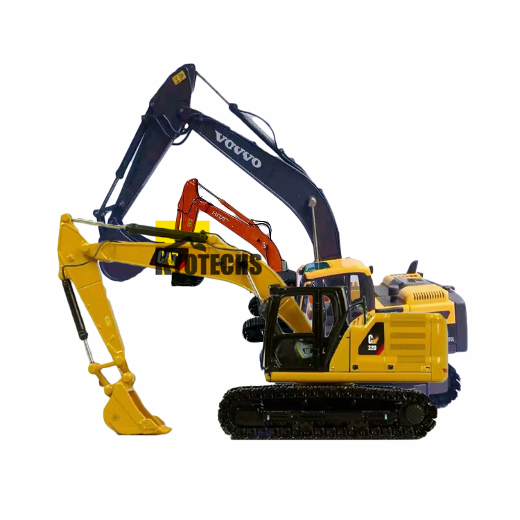 Diecast Volvo Excavator - 1:50 Scale Model for Collectors