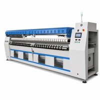 Machine automatique à vapeur en acier inoxydable pour l'étalement et l'alimentation des draps, ligne de repassage pour blanchisserie hôtelière Inde Portugal États-Unis