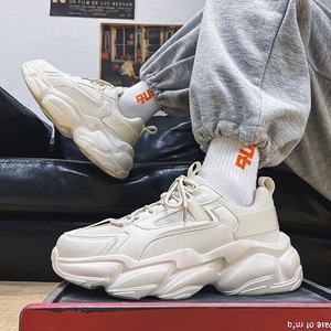Zapatos Deportivos de Malla Transpirables para Hombre, Estilo Casual, con Plataforma, Resistentes al Desgaste, Color Blanco, Tendencia 2026 - Product Image 4