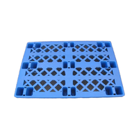 Palette en plastique industrielle à 4 voies, de qualité supérieure, durable, bon marché, sur mesure, d'usine d'origine HUADU, 1200*800*140 mm