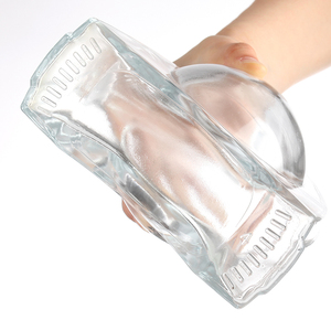 Custom Fancy Design Empty Brandy <strong>Glass</strong> <strong>Bottles</strong> 500ml 700ml 750ml Liquor Whisky Vodka <strong>Glass</strong> <strong>Bottle</strong> Wholesale - Product Image 4