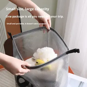 Faltbare Aufbewahrung tasche für nasse/trockene Kleidung mit großer Kapazität Schwimm-Fitness-Kordelzug-Toiletten artikel für Männer und Frauen Wasserdichte Trennung - Product Image 4