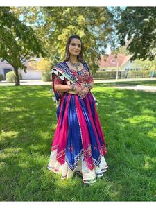 Lehenga Choli en coton mousseline imprimé double couche, tendance et élégant, avec dupatta, vêtements ethniques traditionnels pour femmes pour les mariages - Product Image 5