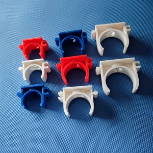 Collier de serrage carré pour conduit électrique en PVC, type 86, pour câblage 16/20/25/32 mm, ignifuge et résistant aux chocs - Product Image 2