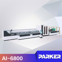 Perfil de Aluminio y UPVC PARKER -45 ° -45 °   Máquina de Alta Producción para Ventanas y Puertas con Taladrado y Fresado en Cualquier Ángulo y 4 Ejes