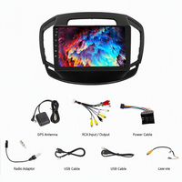 Autoradio Android 15 pour Buick Regal 2014-2018 avec navigation GPS, lecteur multimédia, suivi GPS, écran OLED, USB, Wi-Fi intégré et CarPlay