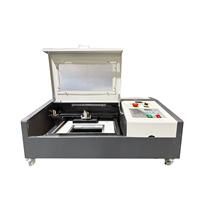 Máquina de Grabado Láser CO2 de 300x200 mm, Cortadora de Acrílico y Madera de Escritorio, Mini Grabador Láser DIY de 12x8 Pulgadas, Pequeña Máquina de Corte Láser