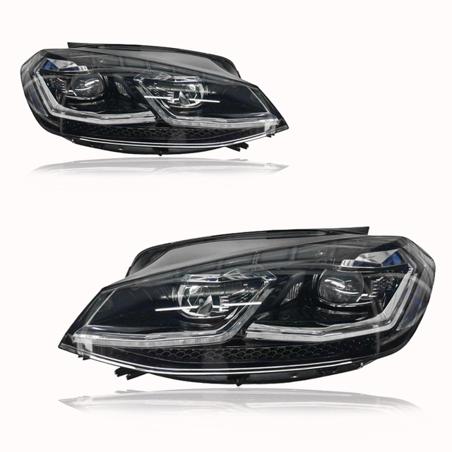 Hot Selling Upgraded LED Headlamp for Volkswagen Golf 7.5 GTI 2018-2020 12V Car Headlight With 6000k Color Temperature