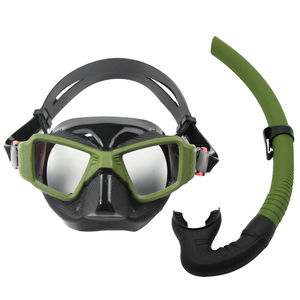 Hochwertiger Scuba-Profi Wasserdichtes Freitauchmasken-Schnorchel-<span class=keywords><strong>Set</strong></span> mit geringem Volumen zum Speer fischen - Product Image 1