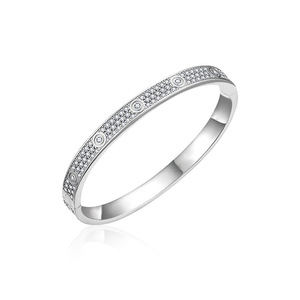 Bracciale argento S925 <span class=keywords><strong>Moissanite</strong></span> braccialetti eleganti e lussuosi - Product Image 5