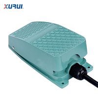 Catégorie de produit Interrupteur au pied industriel XURUI 10A 110V Interrupteurs en alliage à verrouillage automatique antidérapants