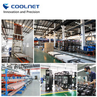 Armoire de serveur électrique Coolnet 19U, centre de données micro-modulaire, PDU de centre de données, système de refroidissement de centre de données