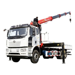 Grue à flèche télescopique hydraulique montée sur camion FAW 6x4 robuste de 12, 16 et 20 tonnes à vendre - Product Image 1