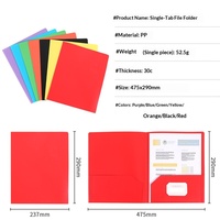 Carpeta con Cierre de Material PP, Superventas Transfronteriza, Logotipo Personalizable, Bolsa para Documentos y Archivos de Oficina, Tamaño Carta, Marca KEMU