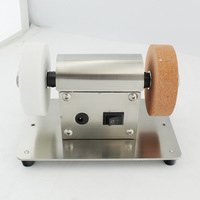 Machine à polir et à aiguiser électrique à double meule - 220V 5kg Légère Petite Meuleuse de Table 0.2W