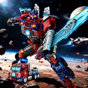 EPT Heavy Armor Transforming <span class=keywords><strong>Dragon</strong></span> Master Transformation Toys 2026 Deformation Robot Car Toy Kids with Lights and Sounds - Product Image 1
