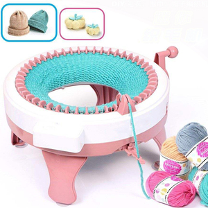 Xách tay 22-needles Warp máy dệt kim phẳng phong cách nhà may công cụ cho cô gái cho tay-dệt kim găng tay giày vớ - Product Image 3