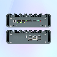 G685 I5 6200U I3 8130U Barebone System 4*Usb Fanless 4G Customize Desktop Office Linux Win10 Mini Router Industrial Desktop Pc