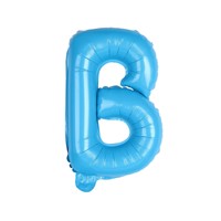 Ballons lettres en aluminium de 16 pouces, rose perle, bleu bonbon, rose clair, rose vieilli, bleu bébé, pour décoration de fête, bannière A-Z