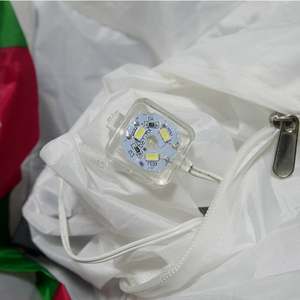 Adaptador de alta qualidade 1.2M 1.5W SMD LED Fairy boneco de neve inflável <span class=keywords><strong>com</strong></span> decoração de caixa de presente Luz de Natal para - Product Image 6