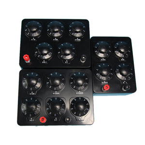 6-position teaching resistance box, 0-99999.9 ohms adjustable, standard student use for junior high school electricity <b>physics</b> - Product Image 1