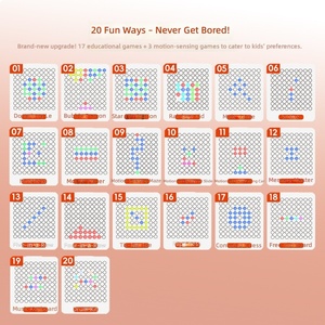 Lernspielzeug KI-Intelligentes <span class=keywords><strong>Gobang</strong></span> 14-in-1 Elektronisches Interaktives Schachbrett für Kinder - Product Image 5
