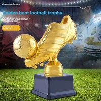 Trophée de football en plastique JIATAO - Récompense personnalisable pour événements commémoratifs