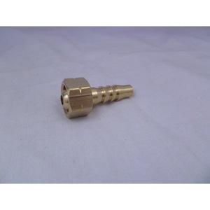 Copper Pressure Reducer Connector 8mm 10mm Internal 16 Reverse Thread For Oxygen Acetylene Argon Cutting Torch Hose Fitting - Product Image 2