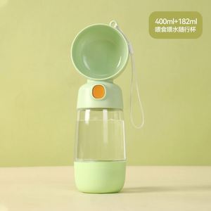 Botella de Agua Portátil de Silicona para Mascotas, 550 ml, Color Sólido, Personalizable al por Mayor - Product Image 1