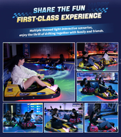 Jeux d'attractions VART Parc d'attractions Jeu immersif Karting Projecteur Ar Electrico Drift Go Kart Simulator