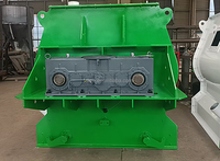 Mélangeur industriel automatique à double arbre à pales zéro gravité RH pour matériaux réfractaires, poudre d'alumine, granulés d'argile