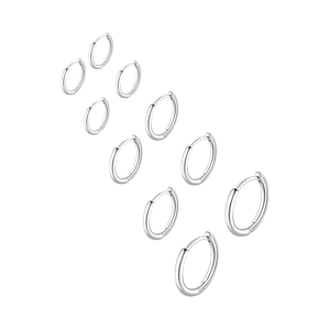 Carino piccolo Huggie Hoop orecchino <span class=keywords><strong>Set</strong></span> 316L <span class=keywords><strong>acciaio</strong></span> inossidabile <span class=keywords><strong>chirurgico</strong></span> oro classico Piercing multiplo regalo - Product Image 1