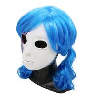 Fête Mascarade Halloween Masques Visage Horreur Masque De Sally Masque Avec Cheveux Perruques Cosplay Costume