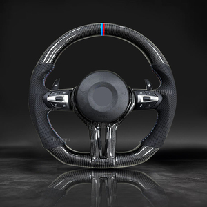 Volante de Fibra de Carbono Negra para BMW F40 F40 140i 130i 120 125 128 130 135 I 123 d M135 M135i M140i <span class=keywords><strong>M140</strong></span> - Product Image 1