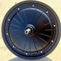Moteur de moyeu sans balais BLDC avec engrenage et roue en aluminium 36V 200W/250W IP65 étanche pour roue arrière de trottinette électrique/vélo électrique/VTT