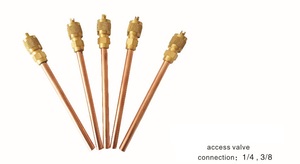 1/4 đồng hướng dẫn sử dụng gas van truy cập cho lạnh & <span class=keywords><strong>AC</strong></span> sạc thiết bị nhà công cụ sửa chữa làm bằng đồng điều hòa không khí phần - Product Image 6