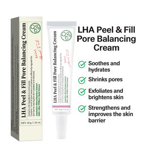 Crema Suavizante con Niacinamida y Extracto de Té Verde, Crema Equilibrante con LHA, Exfoliante y Rellenadora de Poros, Crema Vegana de Limpieza Profunda - Product Image 5