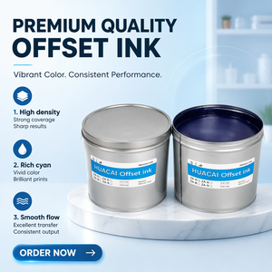 Tintas de Impresión de Alto Brillo y Secado Rápido, Tinta Offset de Alimentación por Hojas, Proceso de Aceite Vegetal de Soya, Tinta Offset CMYK para Impresión en Papel - Product Image 4